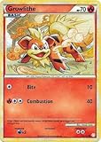 Pokemon Legend Heartgold & Soulsilver Single Card Growlithe #65 Common [Toy]