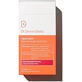 Dr. Dennis Gross Alpha Beta Extra Strength Daily Peel: for Oily Skin, Uneven Tone or Texture, Wrinkles or Enlarged Pores (30 Treatments)