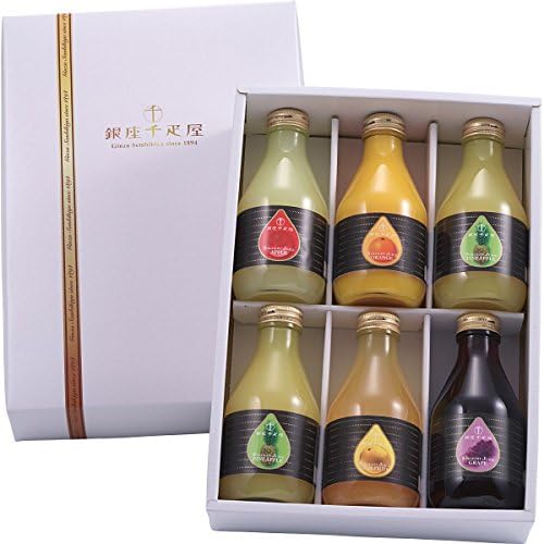 Amazon お歳暮 ギフト 16 ランキング 人気商品 おすすめ 銀座千疋屋 銀座ストレートジュース ６本 ギフト梱包 お歳暮のし付き アイプレゼンツ 野菜ジュース フルーツジュース 通販