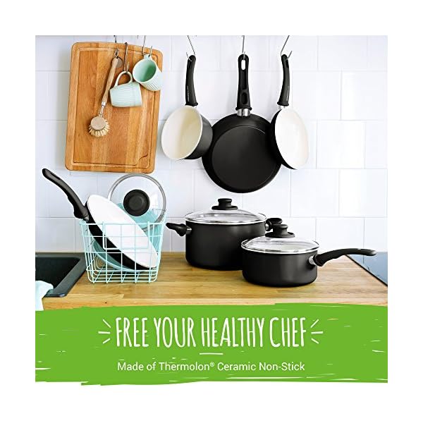 GreenLife CW0004970 Soft Grip Absolutely ToxinFree Healthy Ceramic