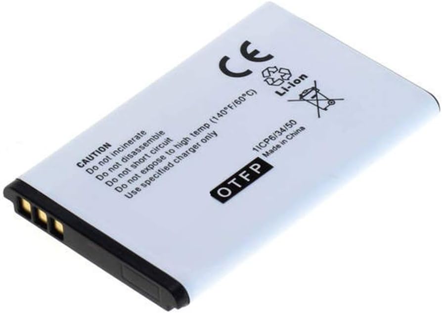 cellePhone Batterie LiION Compatible avec Doro 1370 1372 2404 6040