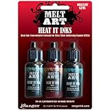 Ranger SUD321-13 Melt Art Heat It Dye Inks, Organic Gems