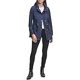 Cole Haan Women's Packable Water-Resistant Rain Jacket