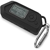 Flipper Zero Soft Silicone Case Shockproof Silicone Cover with Keychain (Black)