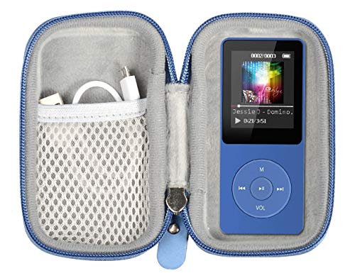 Protective case for Wireless Earbuds Charger Box Like Sony WF1000X/BM1, SOL Republic Amps and MP3 Player Like AGPTEK A01T, U1, B03, C3, Rocker V2, Iyzer 16GB, Grtdhx 16GB, Wrcibo 8GB, Mahdi, Dansrue - Thumbnail 3
