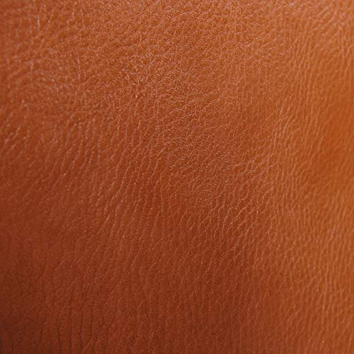 Humble Chic Crossbody Bag - Vegan Leather Satchel Messenger Handbag Shoulder Purse, Saddle Brown, Camel, Tan, Cognac, Walnut