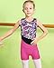 BAOHULU Leotard for Girls Gymnastics Toddler Sparkle Stripes Tank Biketards One Piece