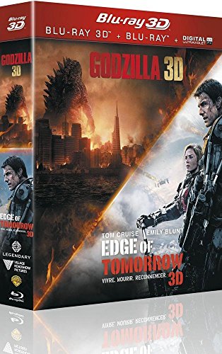 Edge Of Tomorrow + Godzilla - Combo Blu-Ray3d + Blu-Ray2d