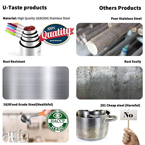 3 U+Taste+Piece+Measuring+Spoons+Stainless