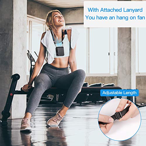 Portable Mini Waist Fan Clip on Fan Personal Neck Fan for Shirt