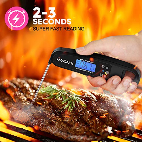 2 Upgraded+Version+Thermometer+Waterproof+Grilling