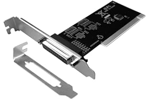 GODSHARK PCI to DB25 LPT Parallel Port Expansion Card with Low Profile Bracket, PCI Parallel Port Converter Adapter Controlle