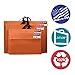 Star Products Rope 24 x 36, Classic Red, Paper Artist Portfolio with Soft Woven Handle – Poster, Art Storage (246H), 24