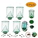 Convenientools Ranch Fly Trap The Most Effective Trap Ever Made with Food Bait Flay Catcher for Outdoor (4pcs)