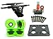 180mm Longboard Trucks + 70mm Solid/Gel Wheels + ABEC 7 Bearings + 1/4" Riser Pads