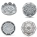 Advanced Hookah Heat Management System Lotus 2 Upgraded Hookah Wind Cover Faster Setup Tastier Smoother Cleaner, Longer Lasting Sessions Fits with Almost All Hookah Bowls