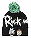 Bioworld Adult Swim Rick and Morty Pom Beanie Black