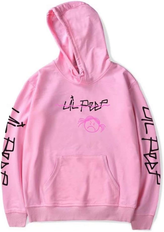 Janizy Lill Peepp Unisex Sweatshirt Casual Pullover Hip Hop Rapper Hoodies for Men&Women