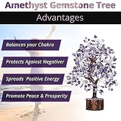 Amethyst Crystal Tree of Life - Handmade Healing