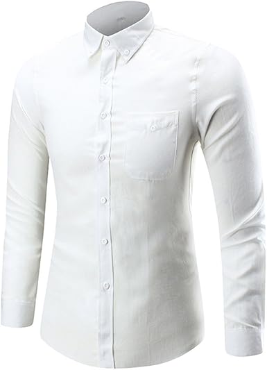 Chemise blanche sans col Outlet