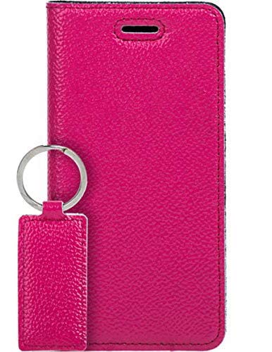 Surazo Leather Wallet Mobile Phone Case Compatible with Apple iPhone 7 - Flip & Fold Smartphone Case with Stand, RFID Blocker, Magnet Closure, 3 Slots for Bank Cards - Handcrafted European Leather