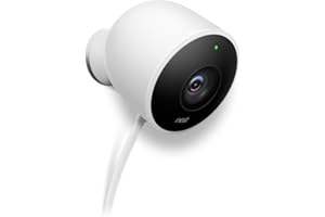 Nest Cam Outdoor Security Camera w/ Accessories - White (Renewed)