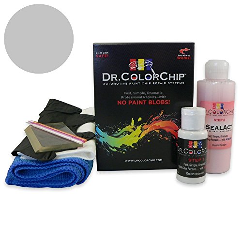 Dr. ColorChip Volkswagen Tiguan Automobile Paint - Reflex Silver Metallic LA7W/8E - Squirt-n-Squeegee Kit