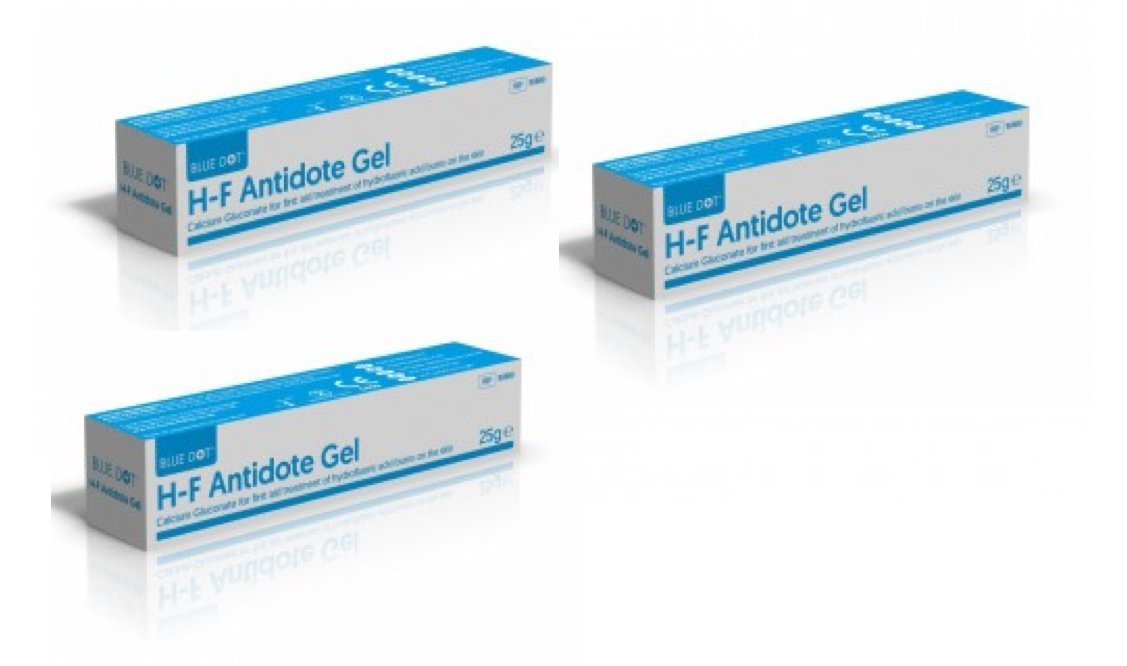 H-F Antidote Gel (Calcium Gluconate) 25g Tube (3)