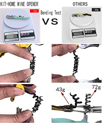 5 Professional+Corkscrew+Stainless+Restaurant+Bartenders