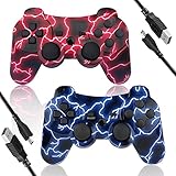 Kujian Controller for PS3 2 Pack Wireless