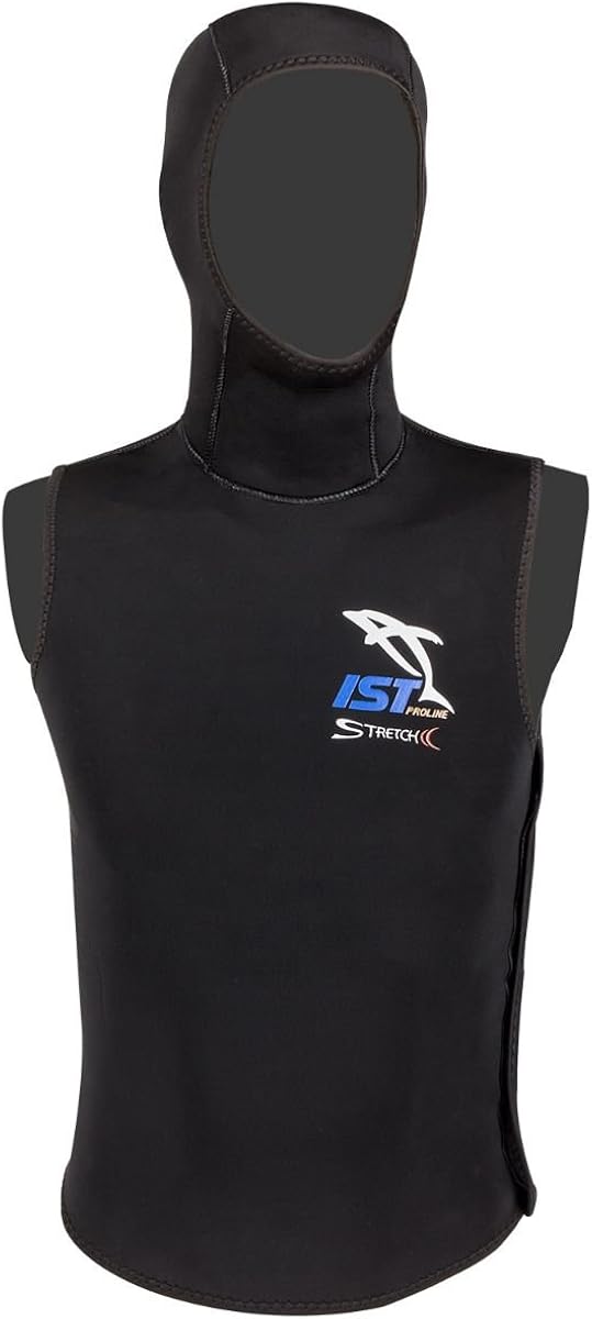 IST 3mm Super Stretch Neoprene Vest with Hood (Small