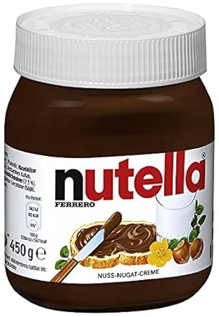 1 kg nutella glas