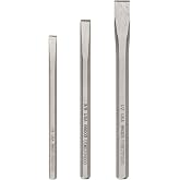 TEKTON Cold Chisel Set, 3-Piece | PNC91002 | 1/2, 3/4, 1 in.