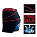 baleaf Men's 3D Padded Bike Shorts Cycling Underwear MTB Liner Road Biking Bicycle Clothes Red XL