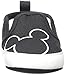 Disney Baby Boys Infant Shoes, Black Mickey Mouse Twin Gore Slip/Ons, 9-12 Months