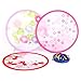 MXY Foldable Fan Japanese Style Summer Handheld Round Folding Fan Beautiful Pattern Festival Decor Wedding Birthdays Home Decoration (Blue Fireworks)