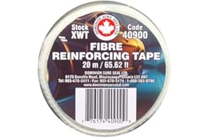 Dominion Sure Seal Fiber Reinforcement Tape - Heavy Duty Packing Tape for Moving Boxes, Clear Duct Tape, Filament Storage, an