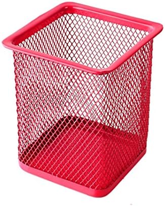 Anboo Multifunction Makeup Brush Vase Brush pot Pen Holder Stationery Storage (Hot Pink)