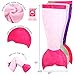 Cuddly Blankets Mermaid Tail Blanket - Super Soft and Warm Polar Fleece Fabric Blanket Perfect for Kids and Teens (Ages 3-12) (Dark Purple and Hot Pink)