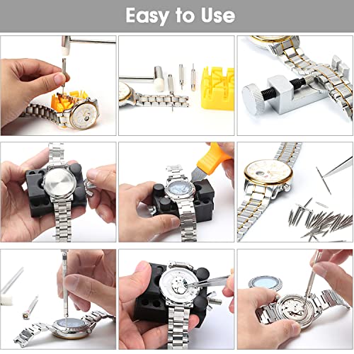 Kingsdun Watch Repair Kit, Professional Watch Battery Replacement