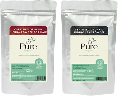 Its Pure It's Pure Natural Hair Dye Organic Henna Indigo 200g