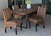 BIRDROCK Home Abaca and Seagrass Side Chair Set - 2 pc - Delivered Fully Assembled