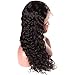 Younsolo Water Wave Lace Front Wigs Human Hair for Black Women with Baby Hair Pre plucked 150% Density 100% Unprocessed 13x4 Water Wave Lace Frontal Wigs 22 inch Natural Color
