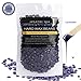 Hair Removal Hard Wax Beans, LuckyFine Body Wax Beans Depilatory Wax Beans Painless Lavender Wax Full Body Bikini Wax for Women Men Purple