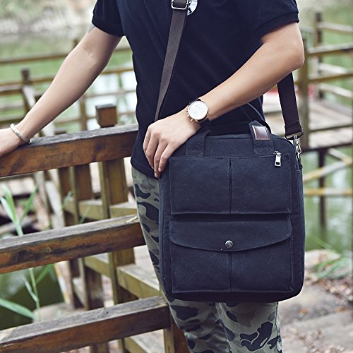 image for MiCoolker Leisure Crossbody Tote Bag College Students Shoulder Bag Mes