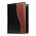 Fintie Passport Holder Travel Wallet - Premium Vegan Leather RFID Blocking Case Cover - Securely Holds Passport, Business Cards, Credit Cards, Boarding Passes, Dual Color