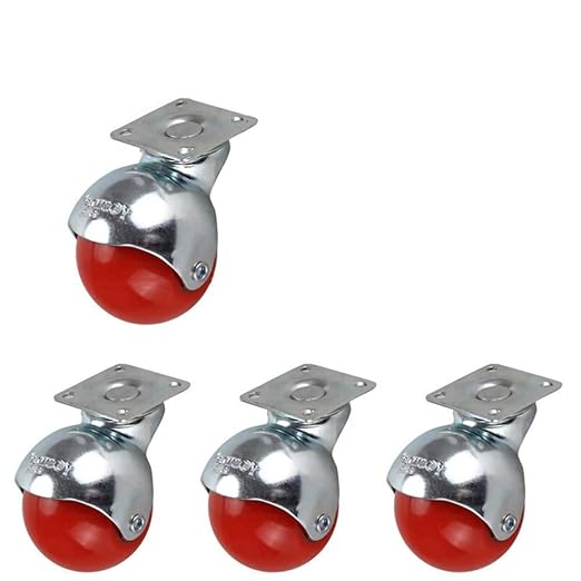 Casters JIAOLUN®Floor Protector Nylon Color Silla giratoria Rueda ...