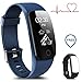 Coffea Fitness Tracker, H7-HR Activity Tracker : Heart Rate Monitor Wireless Smart Wristband Bracelet, Waterproof Fitness Watch with Replacement Band for Android & iOS