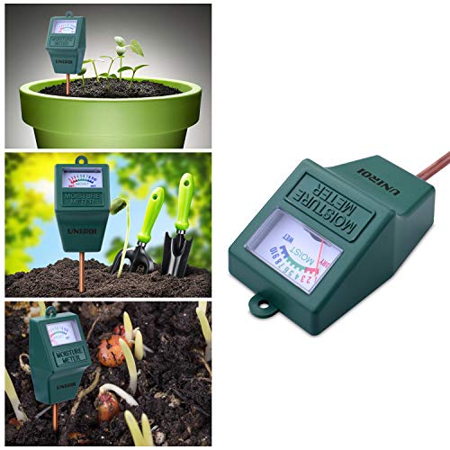 UNIROI Soil Moisture Meter Indoor & Outdoor for Garden, Farm, Lawn Plants UKP02