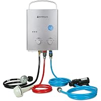 Amazon.com: Mr. Heater BOSS-XW18 Basecamp Battery Operated Shower System :  Tools u0026 Home Improvement